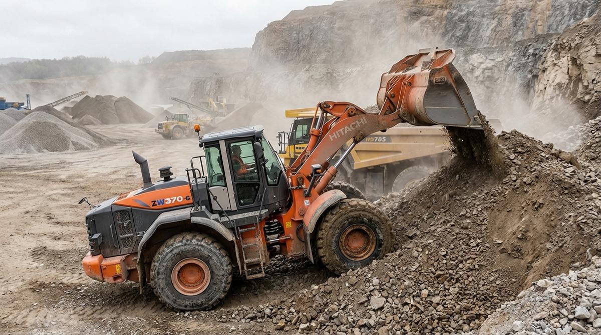 Cargadores frontales: características y aplicaciones en obra