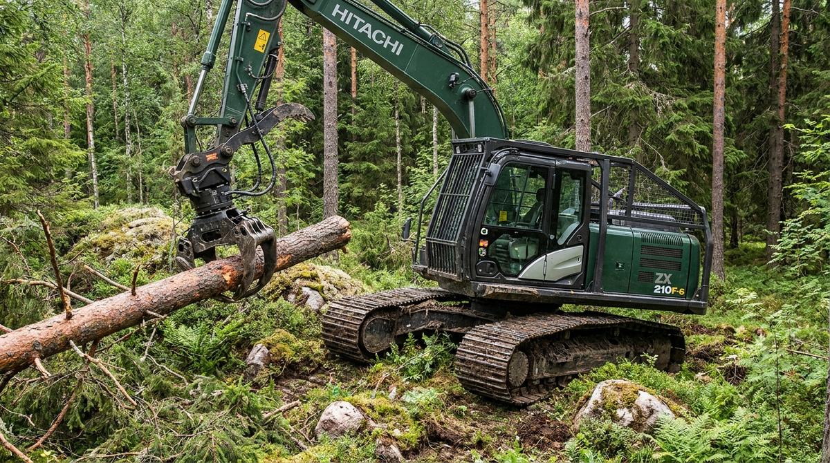 Maquinaria forestal: equipos esenciales para la gestión de montes - detalle