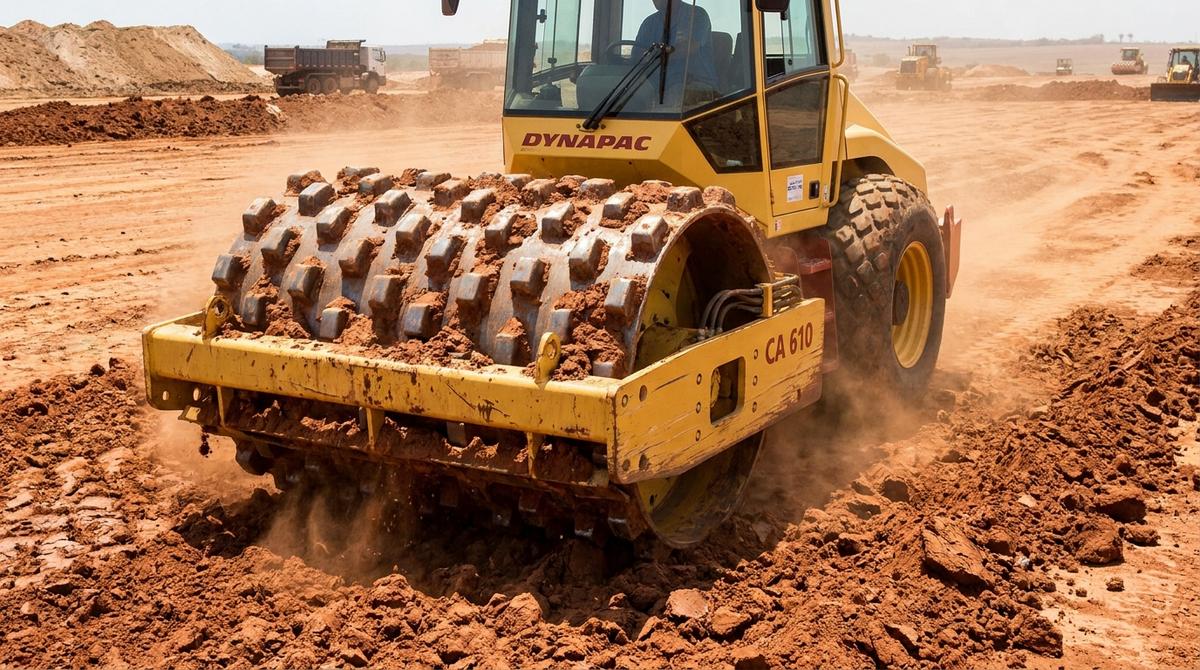 Guía de compactadores de suelo para construcción: tipos y usos - detalle