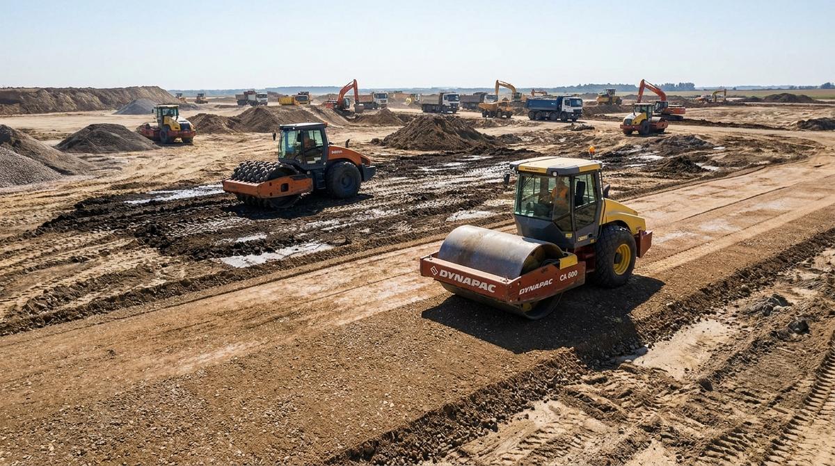 Guía de compactadores de suelo para construcción: tipos y usos