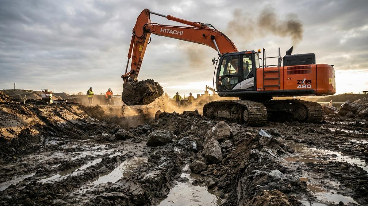 Excavadoras de Cadenas vs Ruedas: Qué Máquina Elegir para tu Obra - detalle